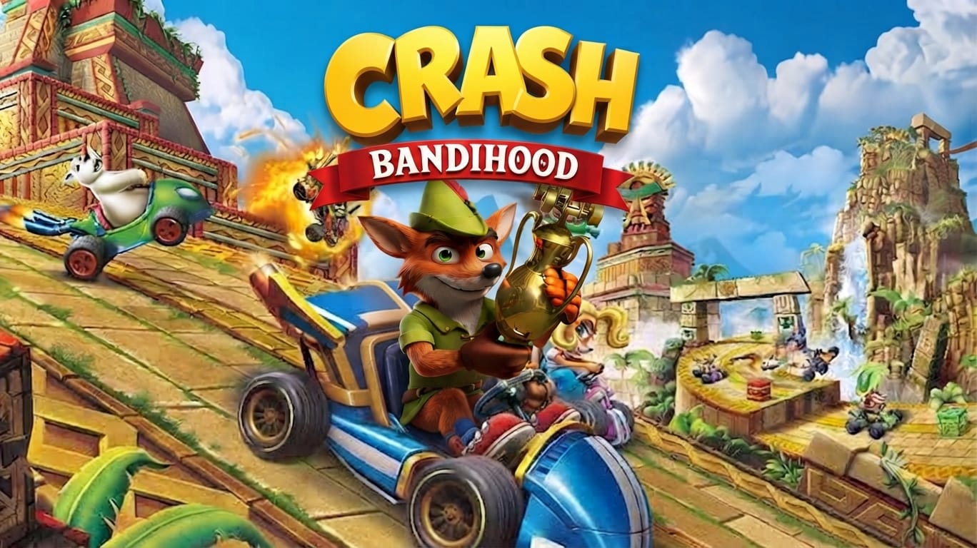 Crash Bandihood kart race